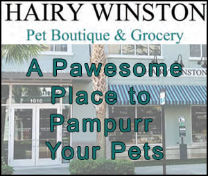 Pamper your pets at Hairy Winston Pet Boutique and Grocery!