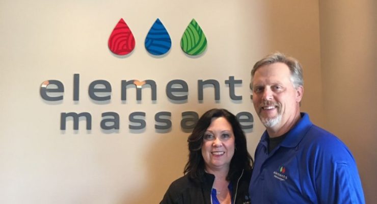 Bill and Lisa Owners of Elements Massage