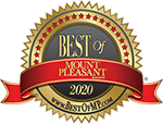 Mount Pleasant Magazine's Best of Mount Pleasant 2020 logo