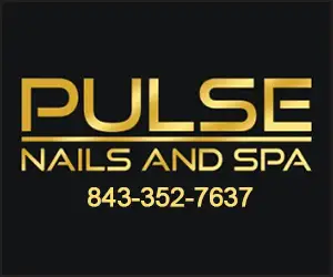 Ad: Manicure, pedicure, nail services and waxing. Visit Pulse Nails and Spa at 3500 Park Avenue Blvd, Suite 105 in Mt Pleasant, SC, visit us online or call us at (843) 352-7637.